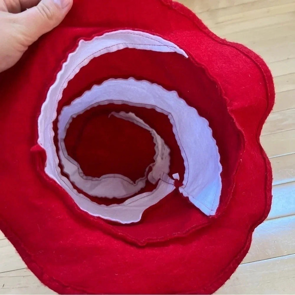 Dr. Seuss Tall Red White Striped Cat In The Hat Top Hat - Picture 5 of 7